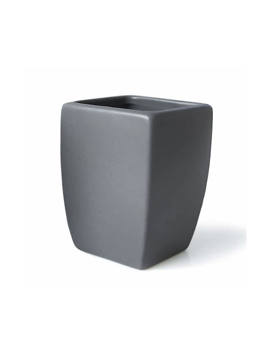 Dimitracas Thai Ceramic Cup Holder Countertop Anthracite Anthracite