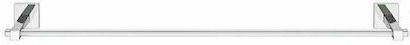 Sanco Strong Single Wall-Mounted Bathroom Rail ​60x4cm Silver