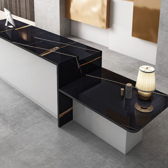 Panthermica Fliese Boden / Wand Innenbereich 240x80cm Black