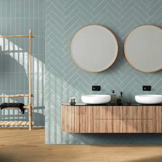 Keros Floor / Wall Interior Matte Tile 30x7.5cm Menta