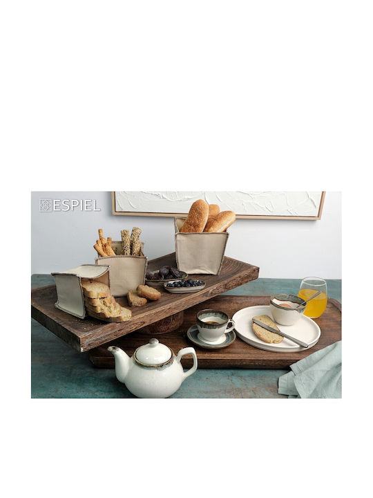 Espiel Essentials Σετ Φλιτζάνια Cappuccino Κεραμικά Green 350ml 6τμχ