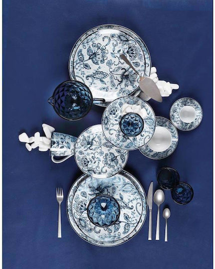 Cryspo Trio Mediterraneo Set of Cups Coffee Porcelain Blue 100ml 6pcs