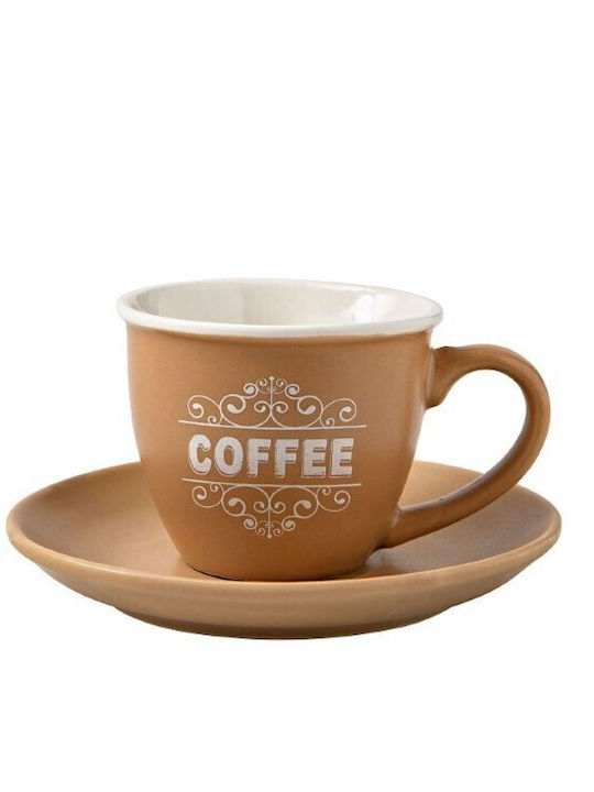 Brandani Φλιτζάνι Espresso Κεραμικό Λευκό