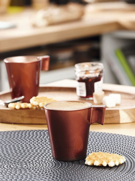 Luminarc Flashy Tasse Espresso aus Porzellan Rot 80ml