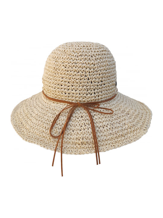 Knitted Women's Hat Beige