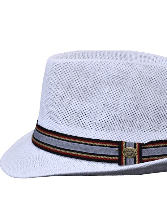 Hat Fedora White