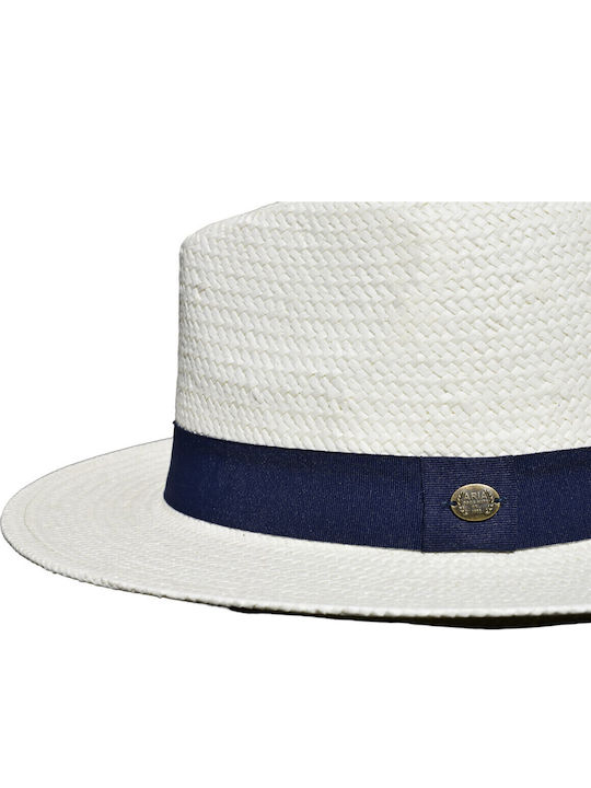 Pălărie Pentru Bărbați Fedora Albă
