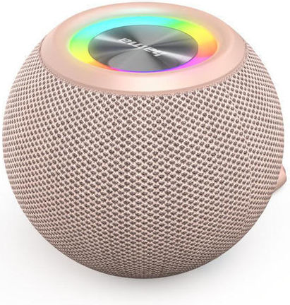 HAMA Ballshape Ηχείο Bluetooth 5W με Ραδιόφωνο και Διάρκεια Μπαταρίας έως 10 ώρες Ροζ