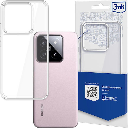 3MK Armor Umschlag Rückseite Metallisch 1.5mm Transparent (Xiaomi 14)