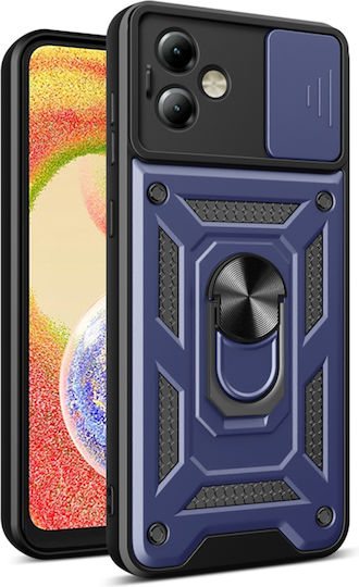 Techsuit Camshield Back Cover Πλαστικό / Σιλικόνης Μπλε (Moto G14)