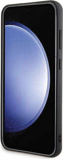 Karl Lagerfeld 3D Rubber Ikonik Umschlag Rückseite Silikon Schwarz (Galaxy S24+)