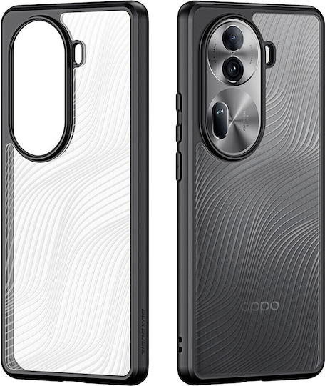 Dux Ducis Umschlag Rückseite Schwarz (Oppo Reno11 Pro - Dux Ducis Aimo Serie - Schwarz)