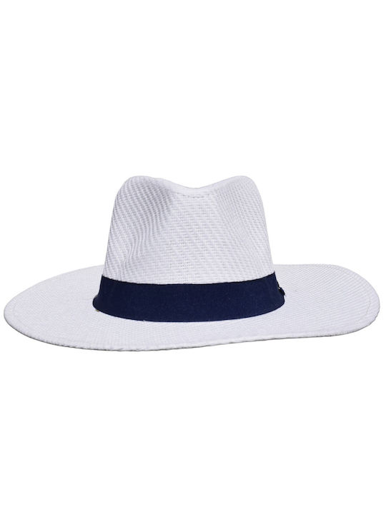 Straw Men's Hat White