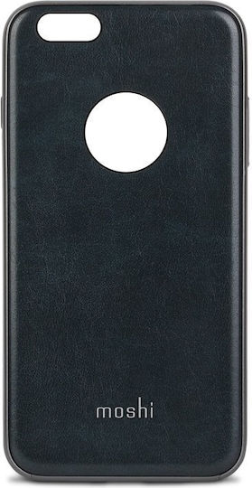 Moshi Napa Iphone 6s Plus 6 Plus Midnight Задна корица Кожа Син (iPhone 6/6s Plus)