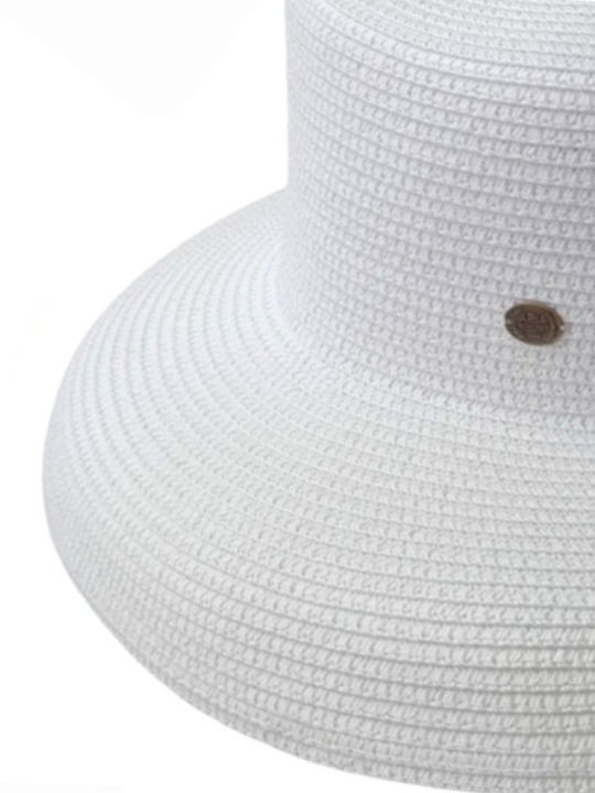 Wicker Women's Hat White