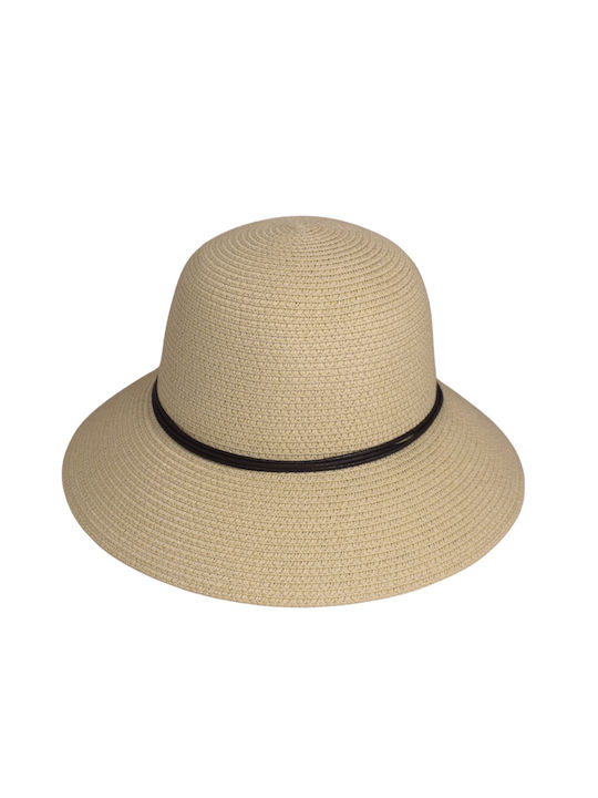 Wicker Women's Hat Brown