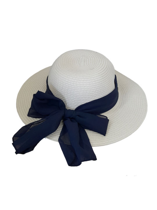 Wicker Women's Hat White