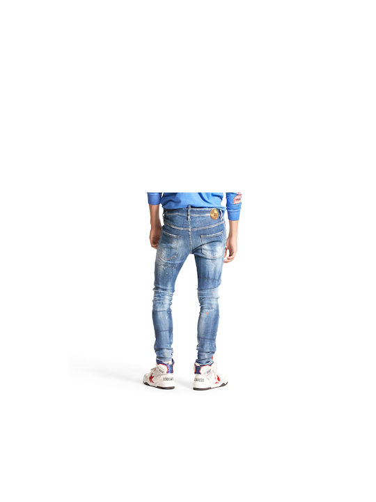 Dsquared2 Cool Guy Pantaloni Blugi pentru Bărbați Slim Fit Blue