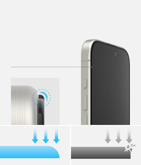 Ringke Privacy Tempered Glass 2τμχ (iPhone 17 / 17 Pro / 16 Pro)