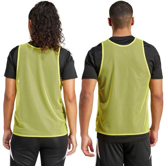 adidas Training 24 Bib Adult Training Bibs In Yellow Color