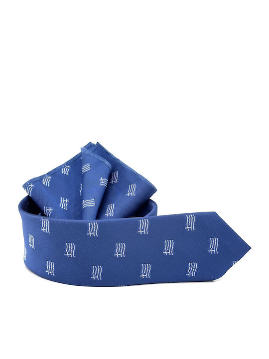 Legend Accessories Ανδρική Γραβάτα σε Γαλάζιο Χρώμα