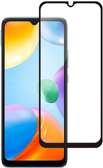 Leewello Full Face Tempered Glass Μαύρο (Poco C40)