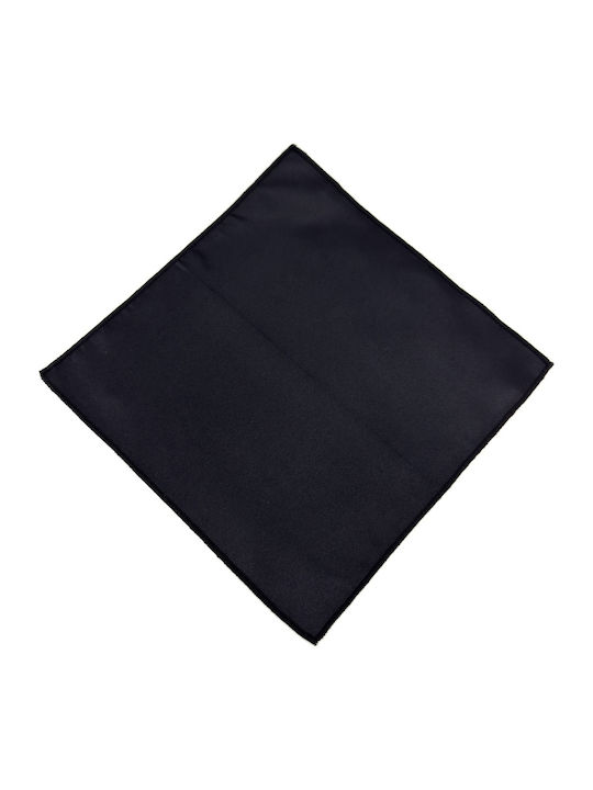Legend Accessories Σετ Ανδρικής Γραβάτας Μονόχρωμη σε Μαύρο Χρώμα