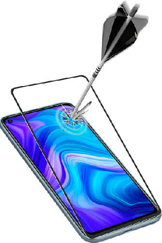 0.3mm Full Face Tempered Glass Μαύρο (Redmi Note 9)