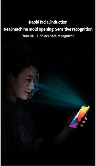 Vollkleber Privatsphäre Vollflächig gehärtetes Glas Schwarz (Galaxy A12)