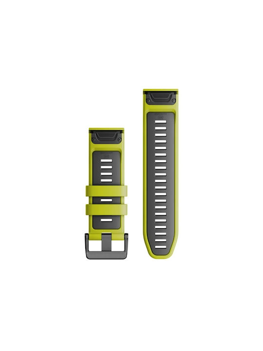 Garmin QuickFit Strap Silicone Electric Lime/Graphite (26mm) 010-13281-03