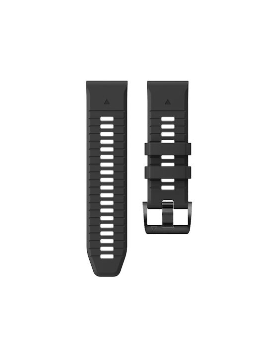 Tech-Protect ICONBAND PRO Curea Silicon Negru/gri (Garmin Fenix 3/ 5X/ 3HR/ 5X Plus/ 6X/ 6X Pro /7X)