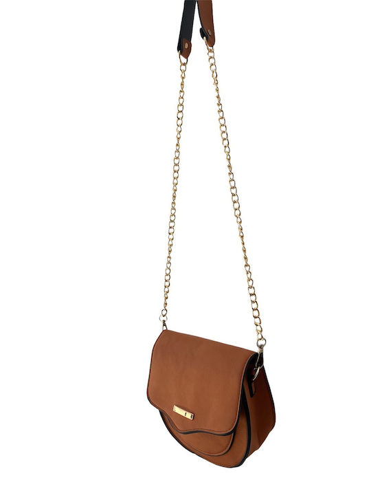 Damentasche Schultertasche Tabac Braun