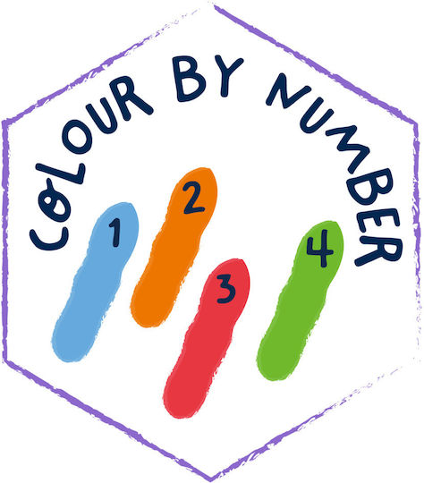 Drawing Roll Kit By Numbers 2 M Includes 4 Wax Colored Pencils Underwater Haku Yoka