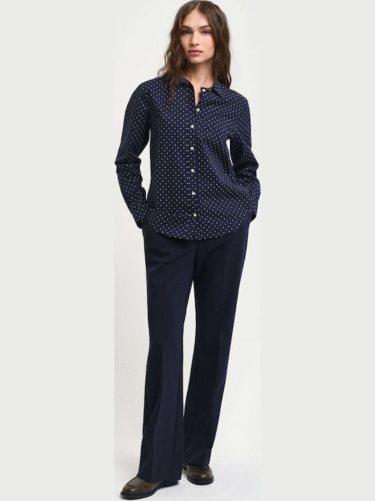 Women's Long Sleeve Shirt Blue