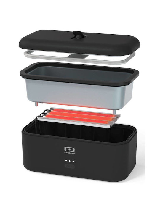 Monbento Mb Warmer Heizbare Lunchbox Schwarzer Onyx