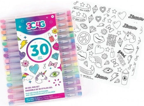 Make It Real Kids Stationery Set with Pen