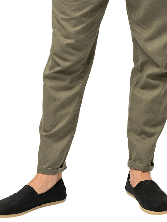 Stoff Herren Espadrilles in Schwarz Farbe