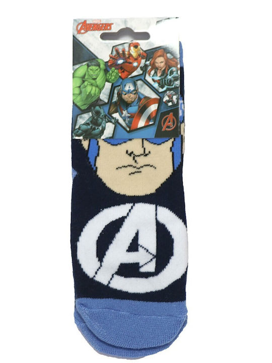 Marvel Kindersocken Rutschfest dark blue