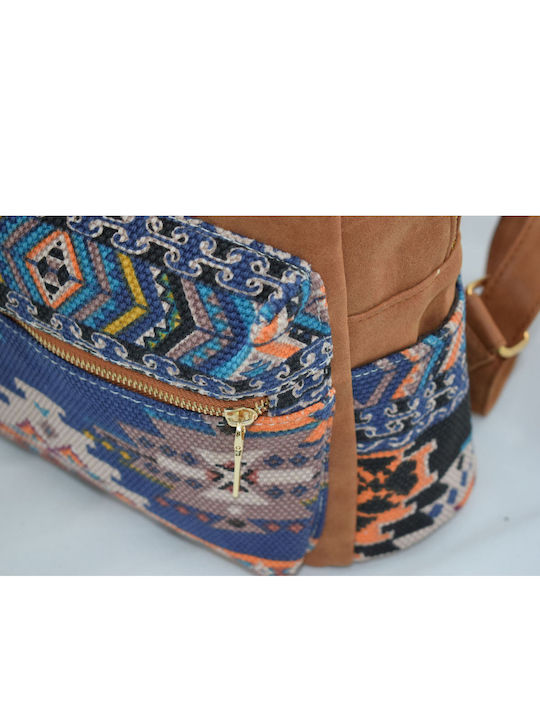 Damentasche Rucksack Braun