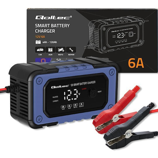 Qoltec Φορτιστής Μπαταριών Μολύβδου 12V