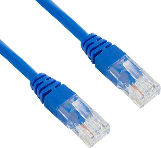 Lynx U/UTP Cat.5e (Gigabit) Καλώδιο Δικτύου Ethernet 0.25m Μπλε