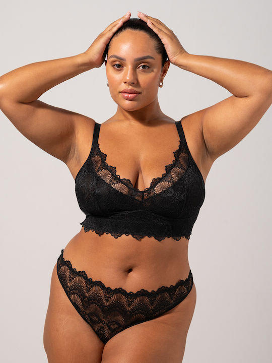 Understatement Bralette Σουτιέν Μαύρο
