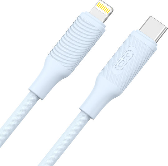 Nb-q265a USB-C to Lightning Cable 27W Blue 1m