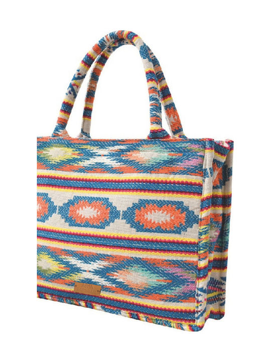 Geantă de damă Tote De mână Multicolor