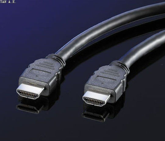 Roline HDMI Cable Male - HDMI Male 3m Black