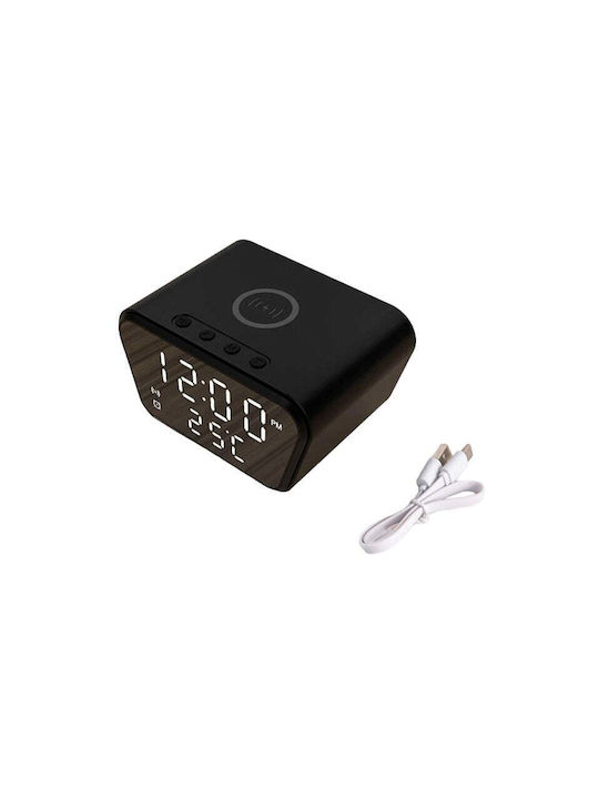 Tabletop Digital Clock with Wireless Charging ΑΥ-21