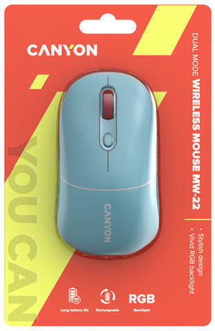 Canyon MW-22 Kabellos Maus Dark Cyan