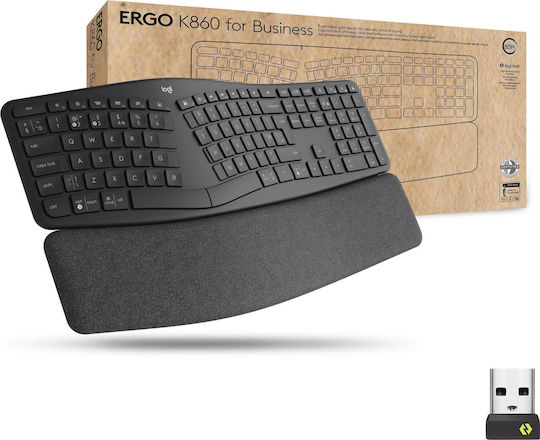 Logitech Ergo R860 Wireless Keyboard Only English US