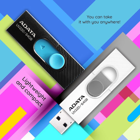 Adata UV220 32GB USB 2.0 Stick Black