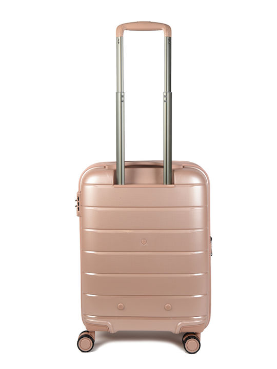 Estil Valiză De Călătorie Cabină Tough Roz Cu 4 Roți Înălțime 55 Cm